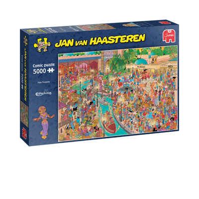 Jumbo Spiele Puzzle Jan van Haasteren Fata Morgana Efteling Puzzle, 5000 Puzzleteile, Made in Europe