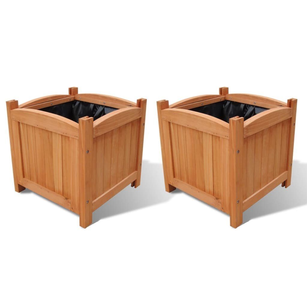 Hochbeet Holz-30x30x30 cm 2 Stk.