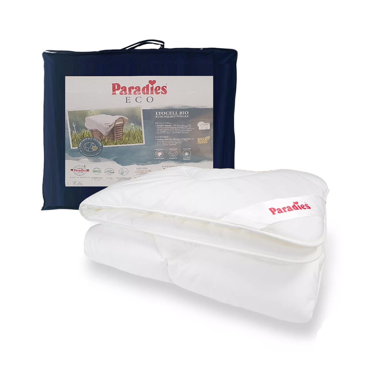 Paradies Kunstfaserbettdecke Paradies Nima Bio Organic günstig online kaufen