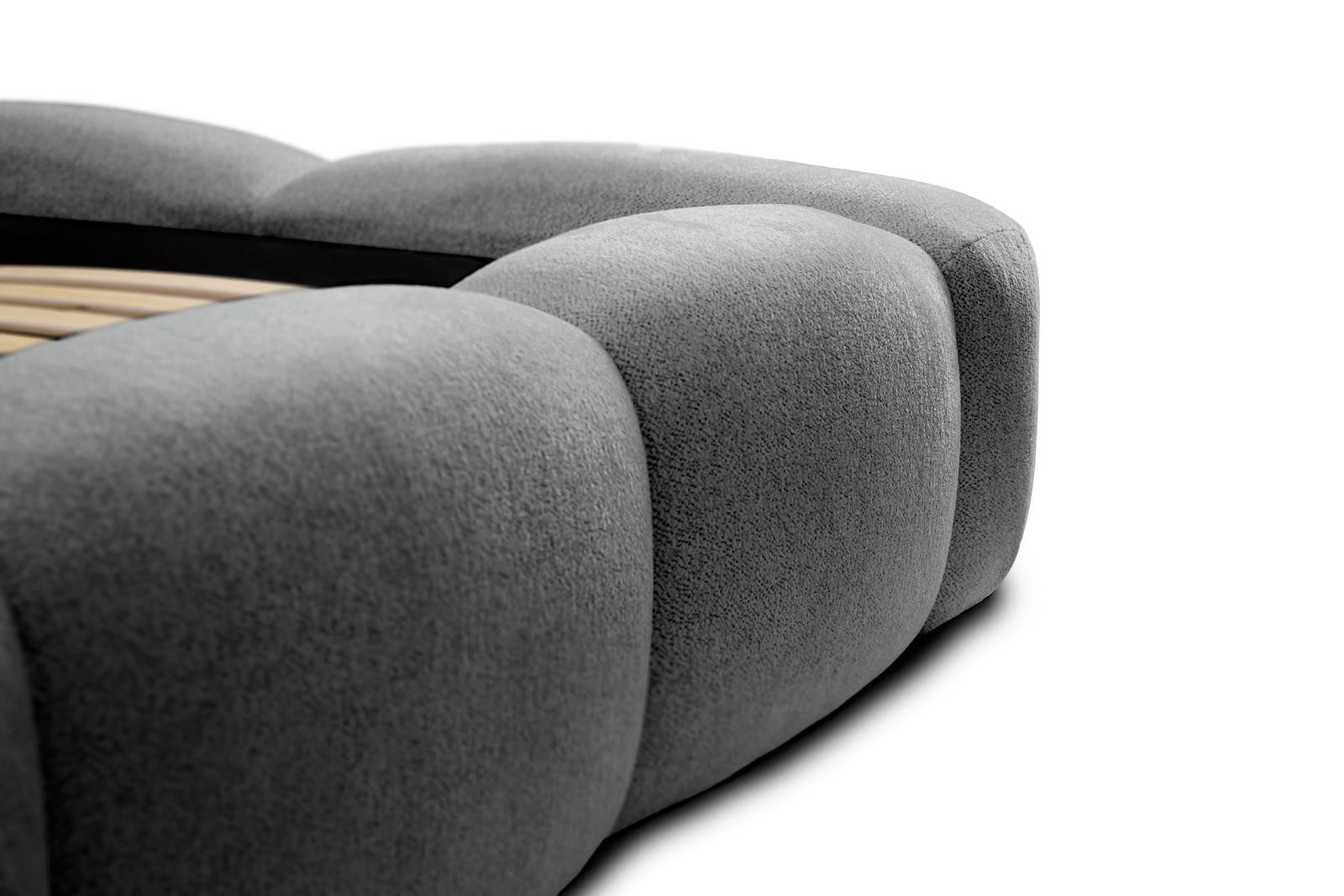 Compleo Polsterbett BIZU 140/160/180x200 Designerbett, Wolkenbett, günstig online kaufen