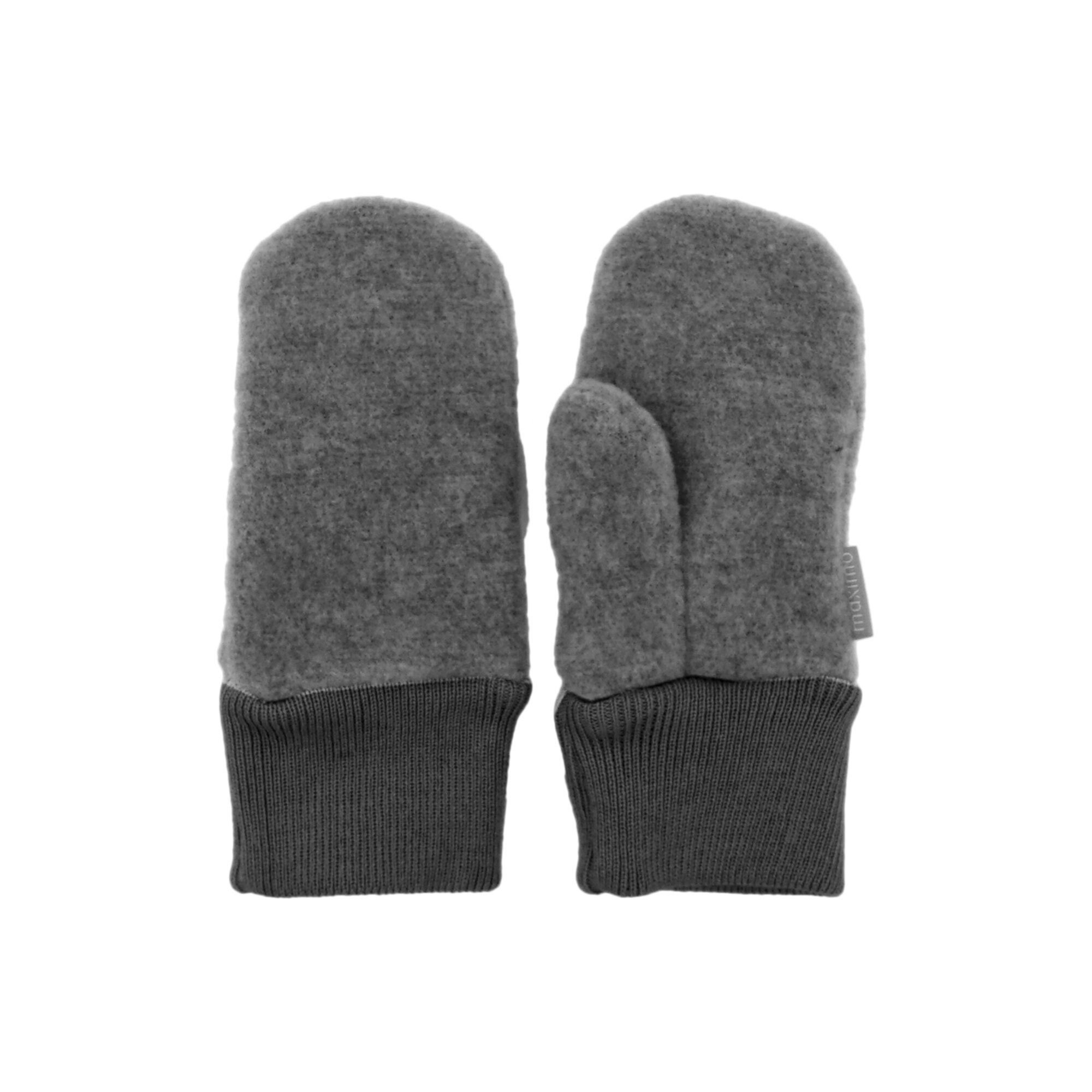 MAXIMO Fäustlinge GOTS MINI-Fausthandschuhe Daumen, Wollfleece, günstig online kaufen