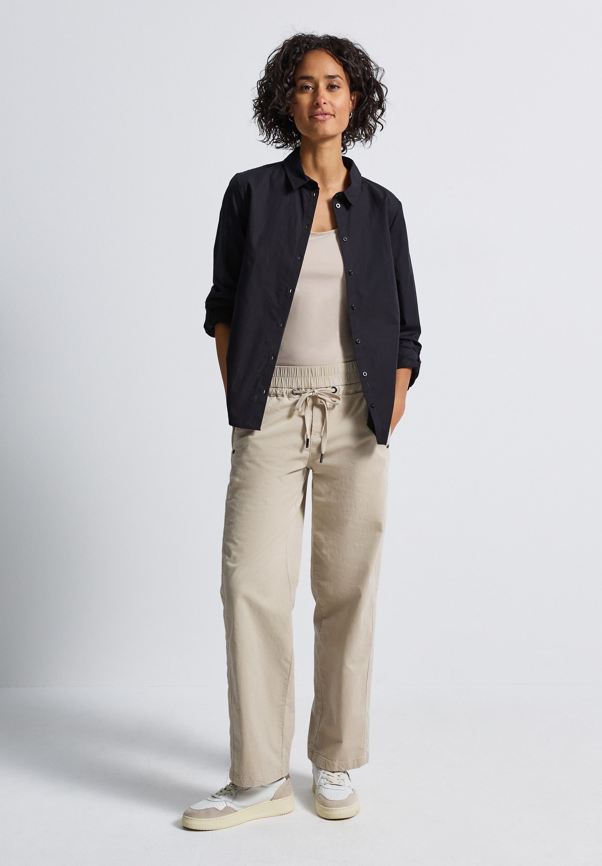 STREET ONE Cordhose in Cord-Optik