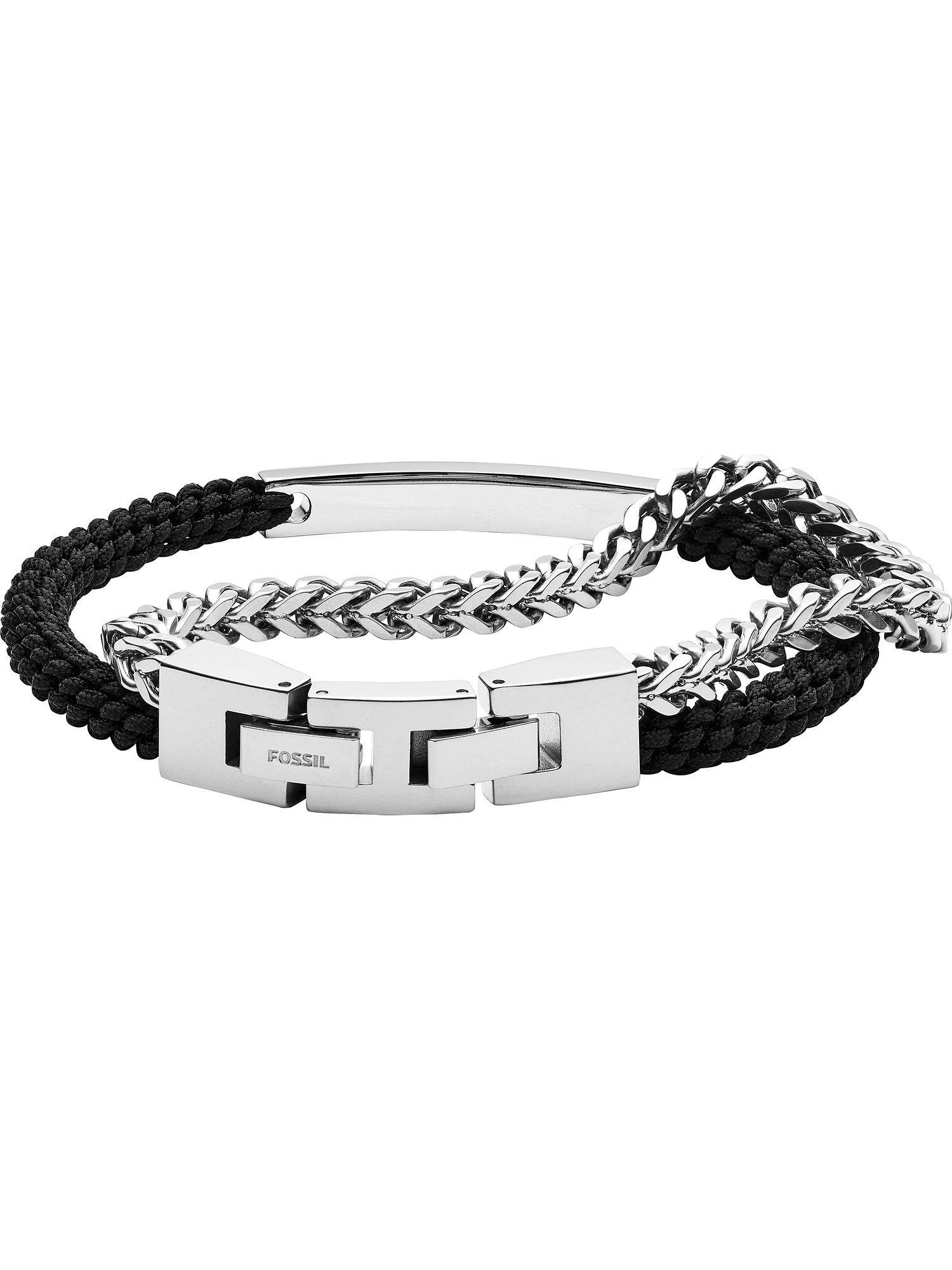 Fossil Armband Fossil Herren-Armband Edelstahl günstig online kaufen