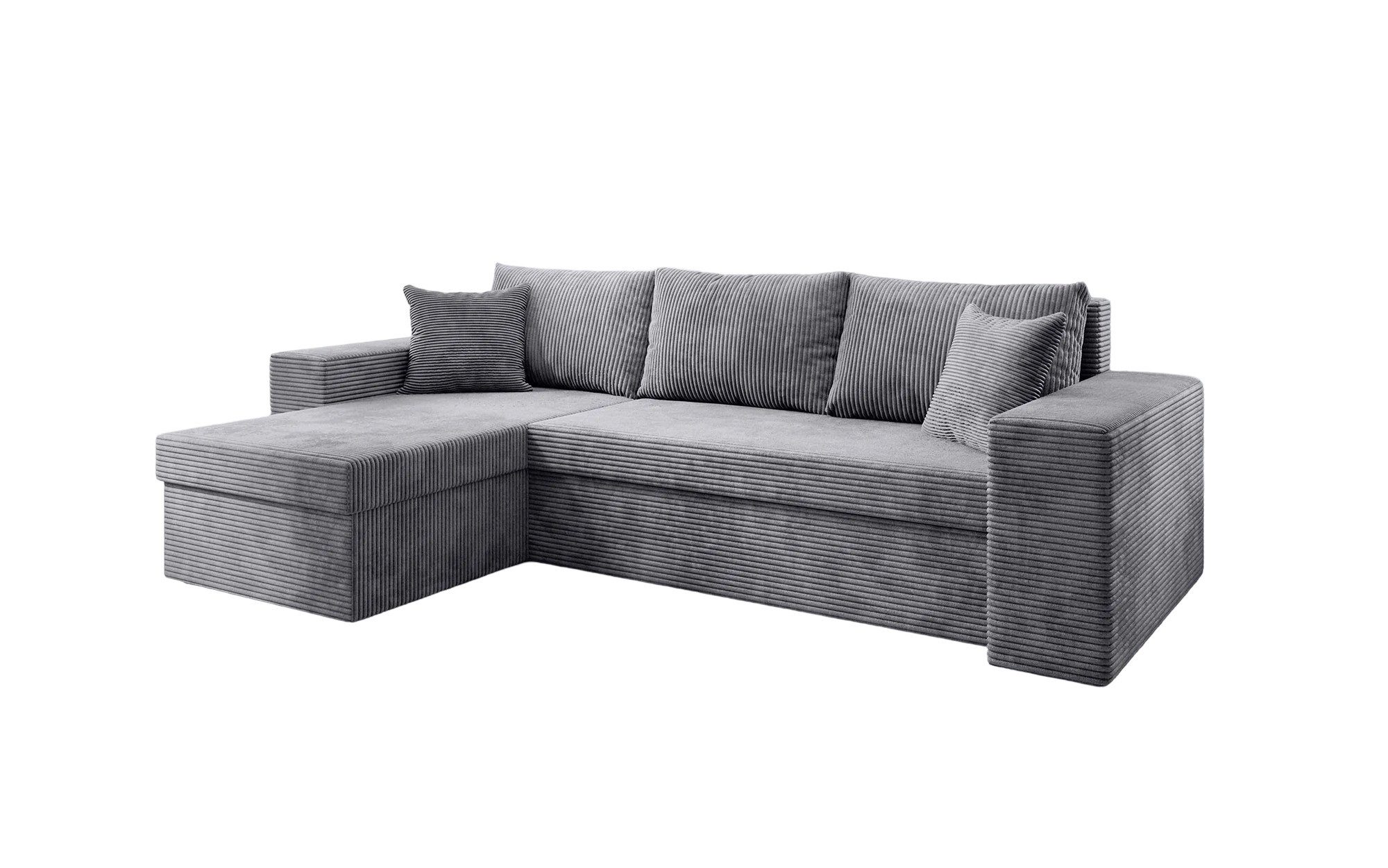 Luxusbetten24 Schlafsofa Designer Sofa Denver, mit Stauraum und Schlaffunkt günstig online kaufen