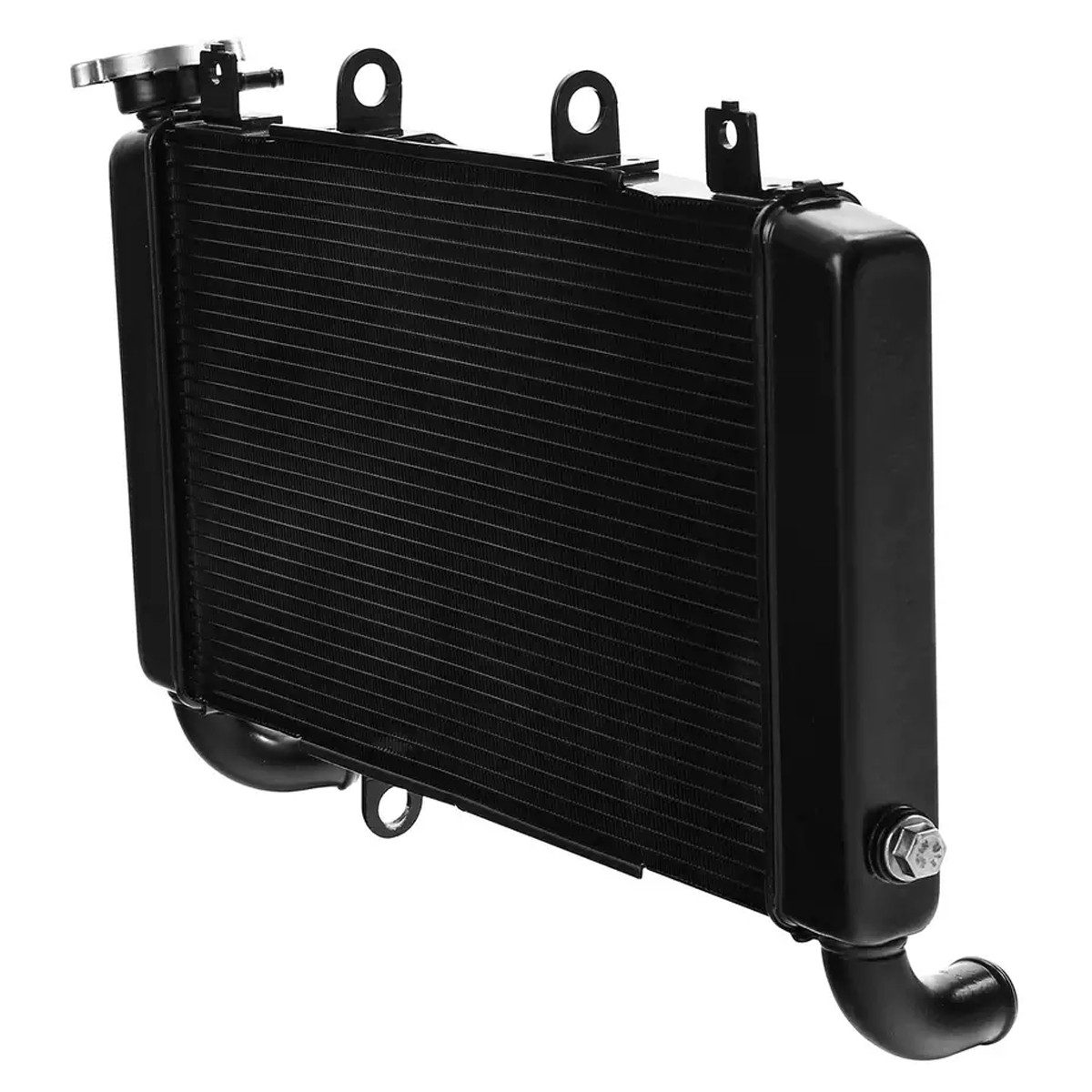 Zaddox Motor-Schutzhülle Wasserkühler für Honda CB 650 F 17-18 Kühler Radiator schwarz