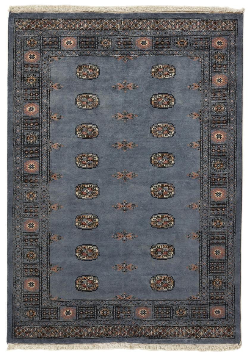 Orientteppich Pakistan Buchara Nain Handgeknüpfter rechteckig, 141x197 Höhe: Orientteppich, 3ply Trading, 8 mm
