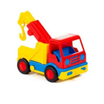 Polesie Spielzeug-Auto Spielzeug Abschleppwagen 37633, Abschlepphaken, Kran, 19 x 10 x 12 cm