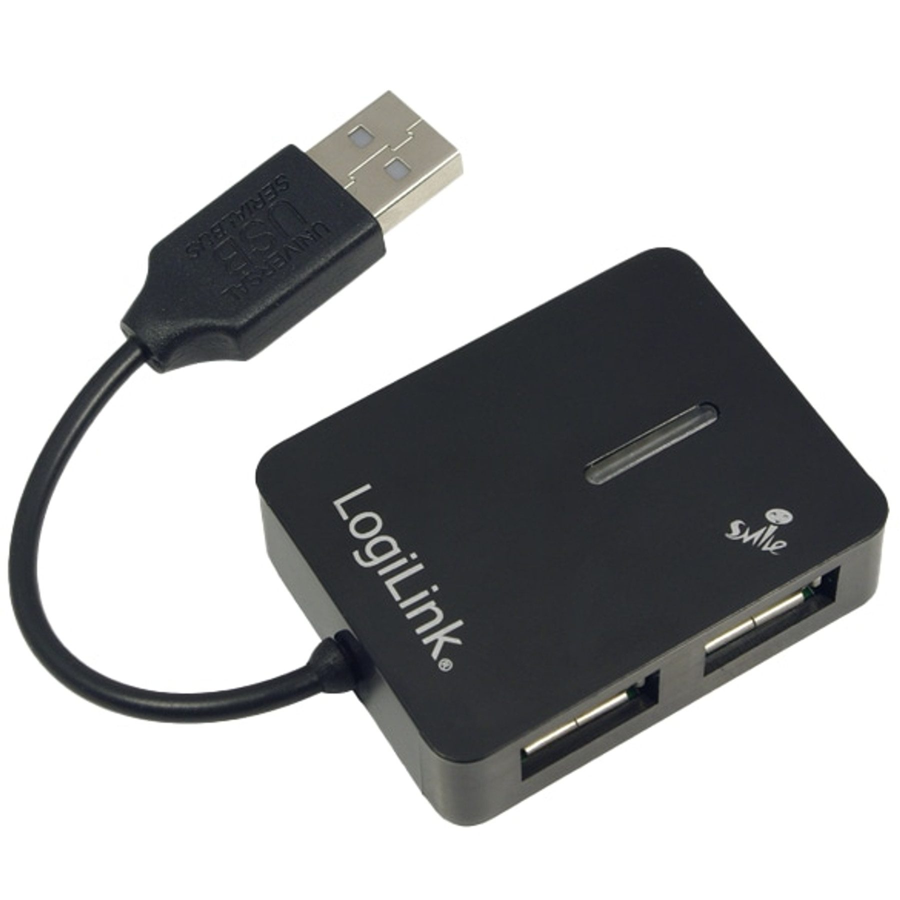 LOGILINK USB-Hub UA0139 4-port Smile USB-Adapter