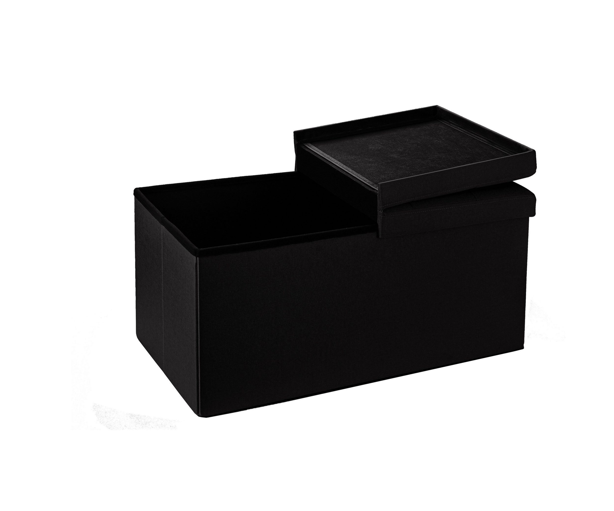 Zedelmaier Sitzbank 76cm mit Stauraum, Sitztruhe,faltbar Aufbewahrungsbox,F günstig online kaufen