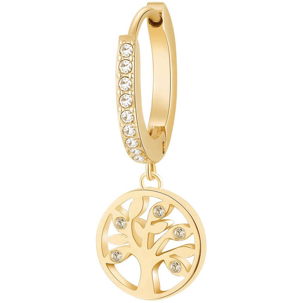 Brosway Ohrring-Set Gold plated single earrings Tree of Life Chakra BHKE005