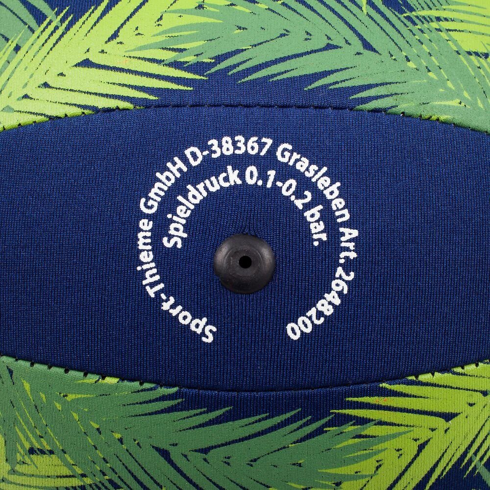 im Spiel Innen- Für das und Neogrip, Außenbereich "Palm" Spielball Volleyball Sport-Thieme Grün-Blau