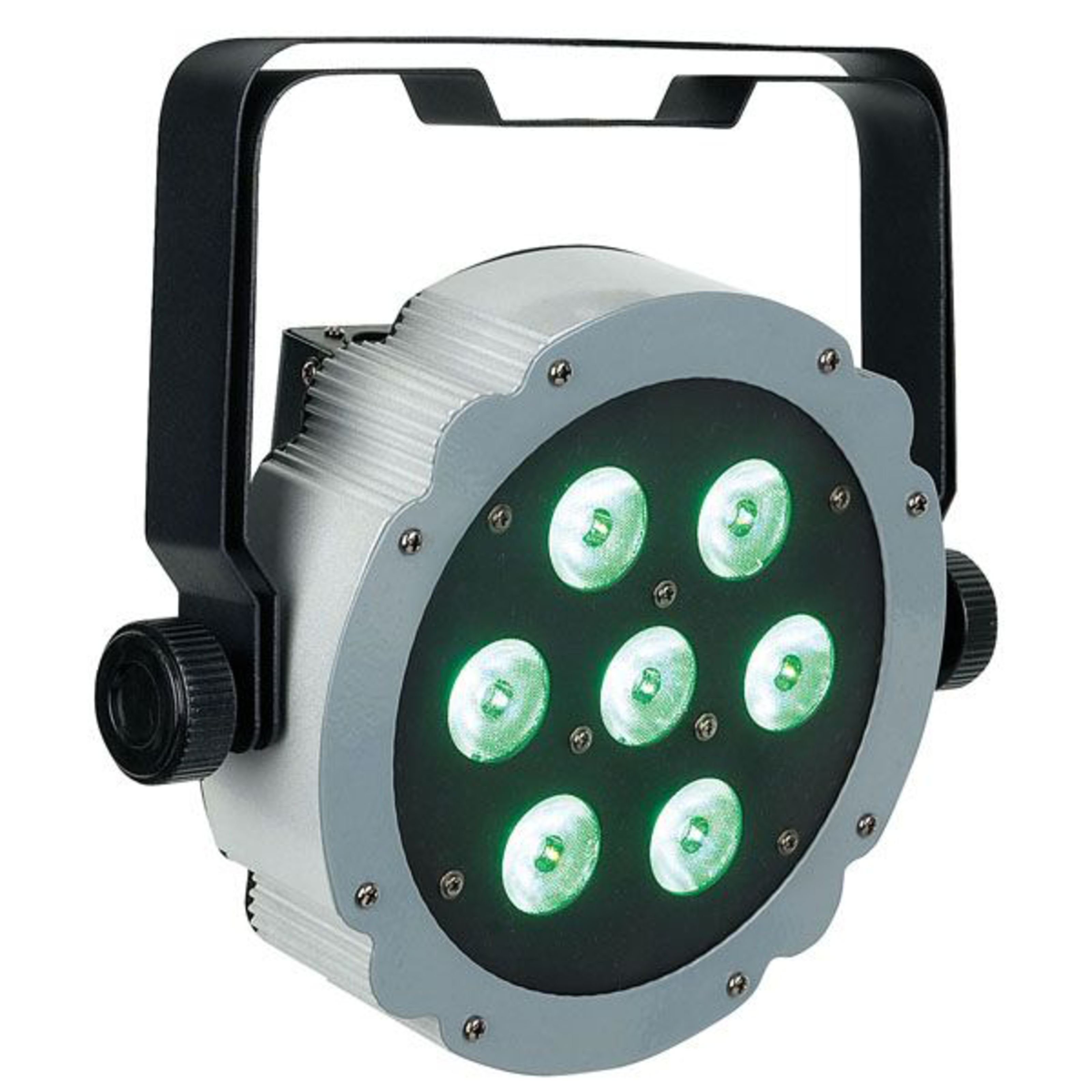 Show tec LED Discolicht, Par 7 Compact - LED Scheinwerfer PAR Tri