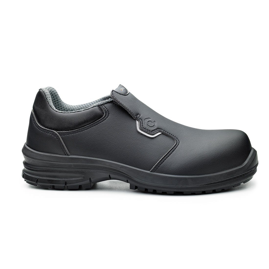 Base Footwear Sicherheitsschuhe B0962 - Kuma S2 SRC mit Schutzkappe Küchenschuhe Arbeitsschuh 100 % metallfrei, Schutzkappe 200 Joule, wasserdicht, rutschfest, antistatisch schwarz