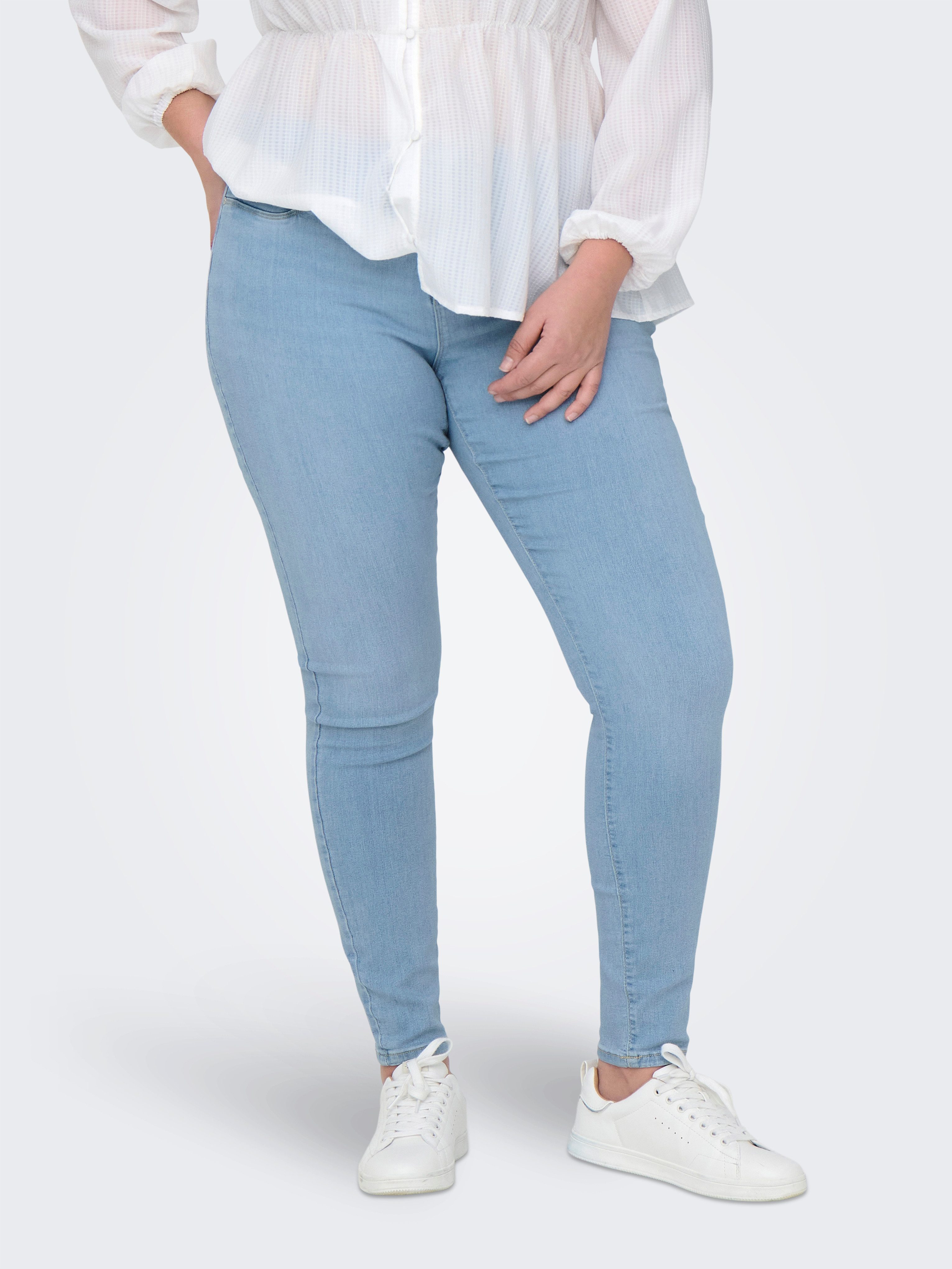 ONLY CARMAKOMA Skinny-fit-Jeans CARTHUNDER REG PUSH UP SK DNM BJ098 NOOS