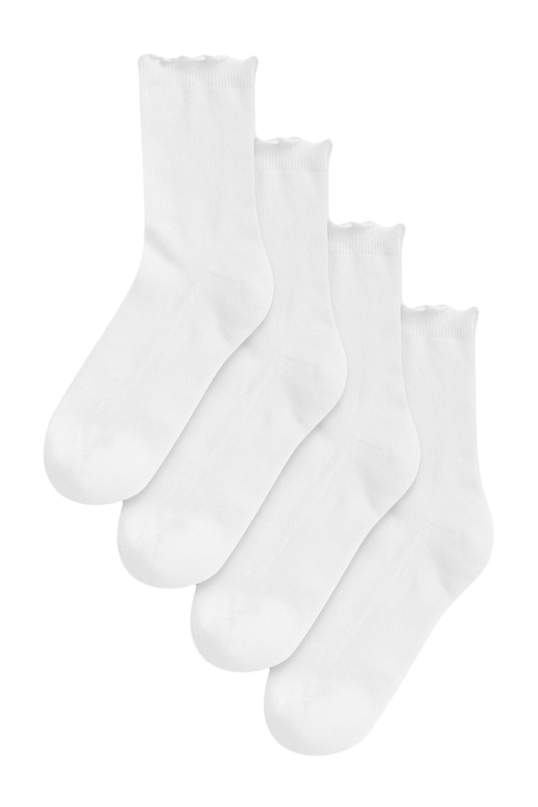 Kurzsocken Söckchen mit gepolsterter Sohle, 4er-Pack