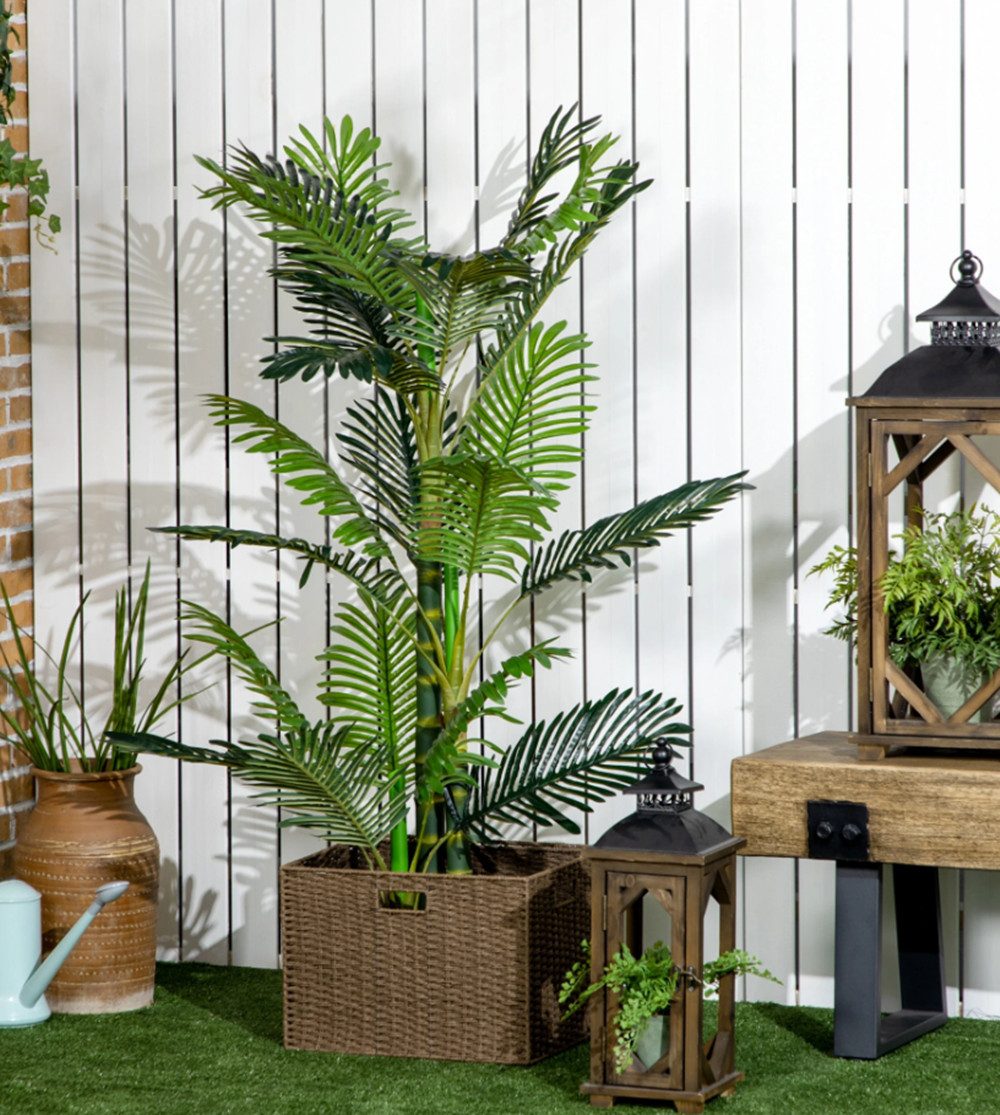 Kunstpalme Kunstpflanze,Künstliche Palme, Übertopf, XDeer, Übertopf,19,5x19 günstig online kaufen