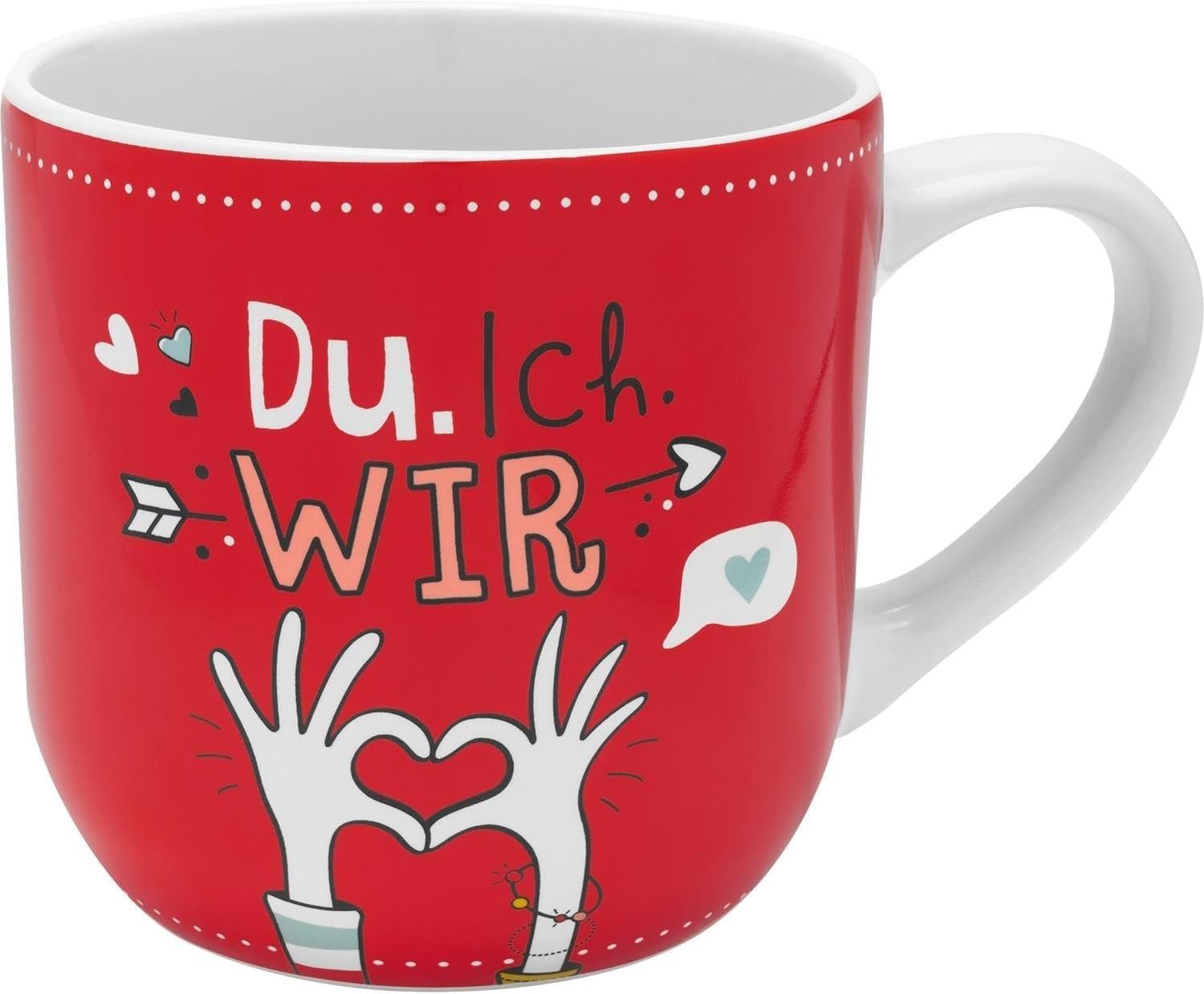 Tasse Kaffeetasse Kaffeebecher Teetasse Tasse Sheepworld H)PPY life 50cl