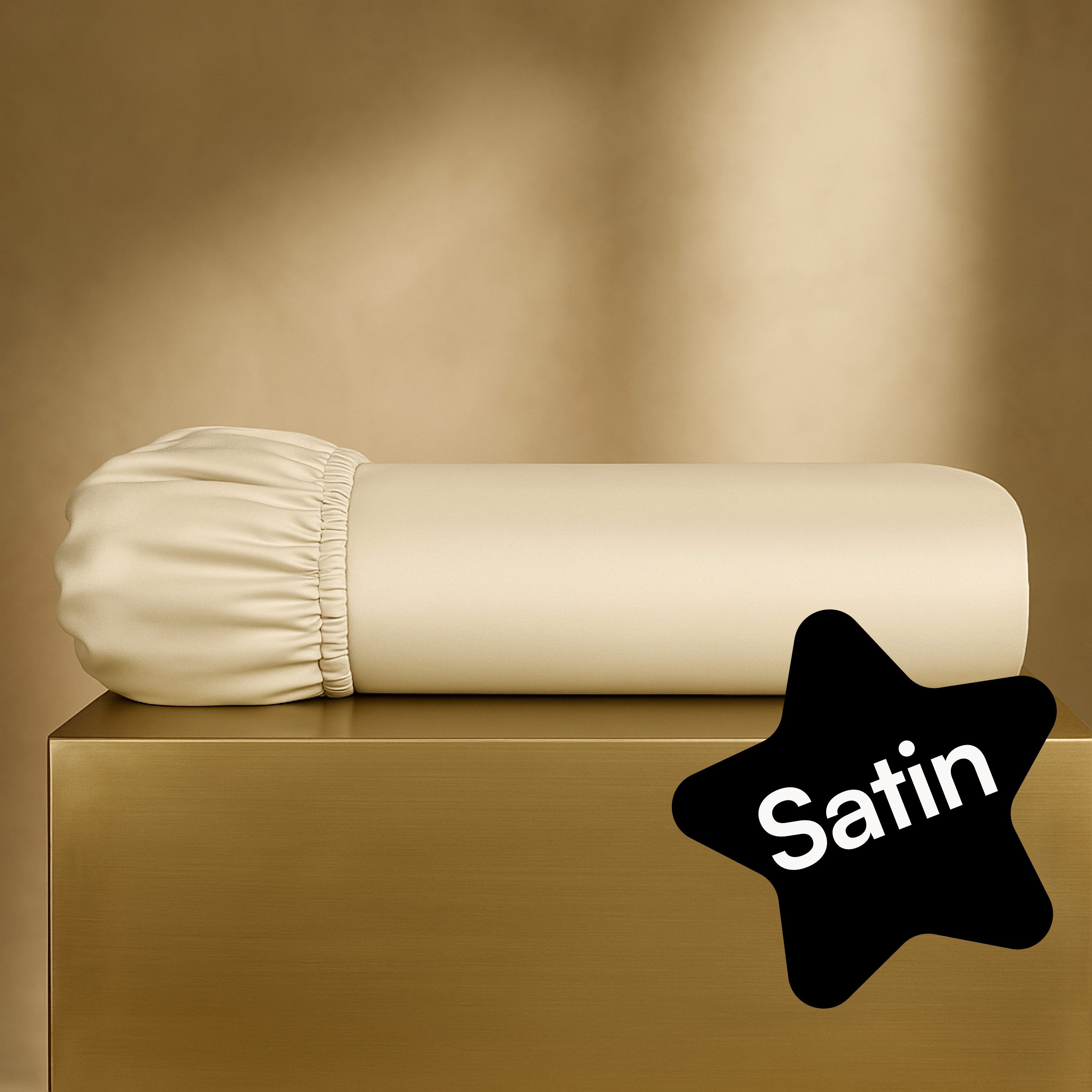 Seralino Spannbettlaken Mako Satin Spannbetttuch (100% Bio Baumwolle), 100% günstig online kaufen