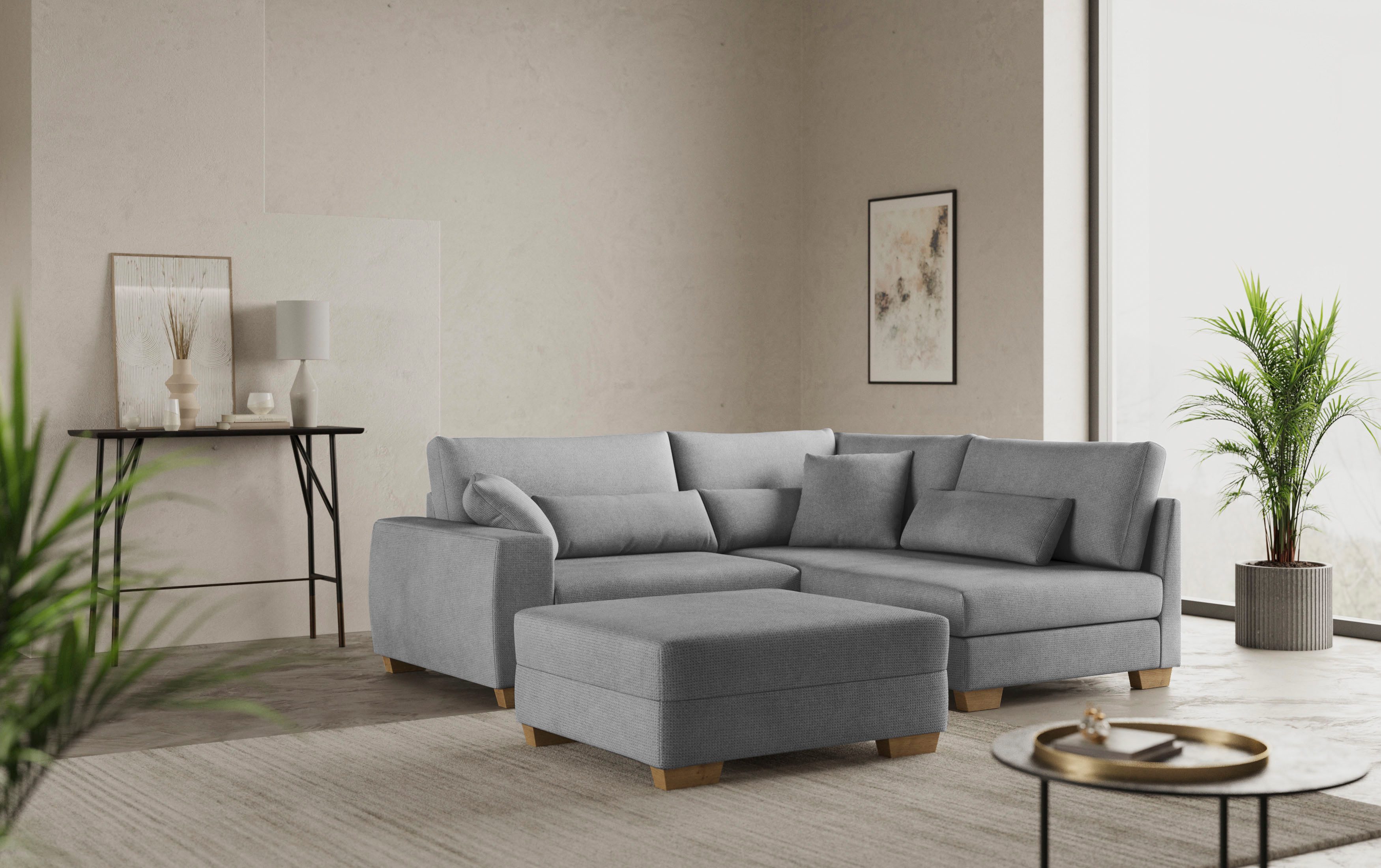 Mr. Couch Hocker Helena, Mit Federkern, günstig online kaufen