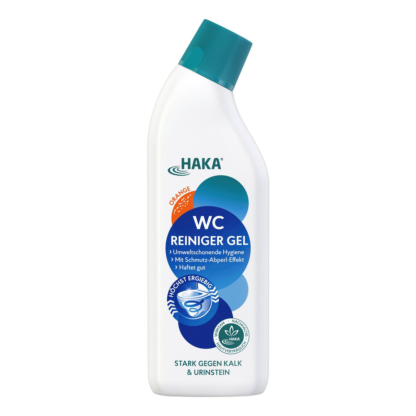 HAKA WC Reiniger Gel Orange 740ml WC-Reiniger