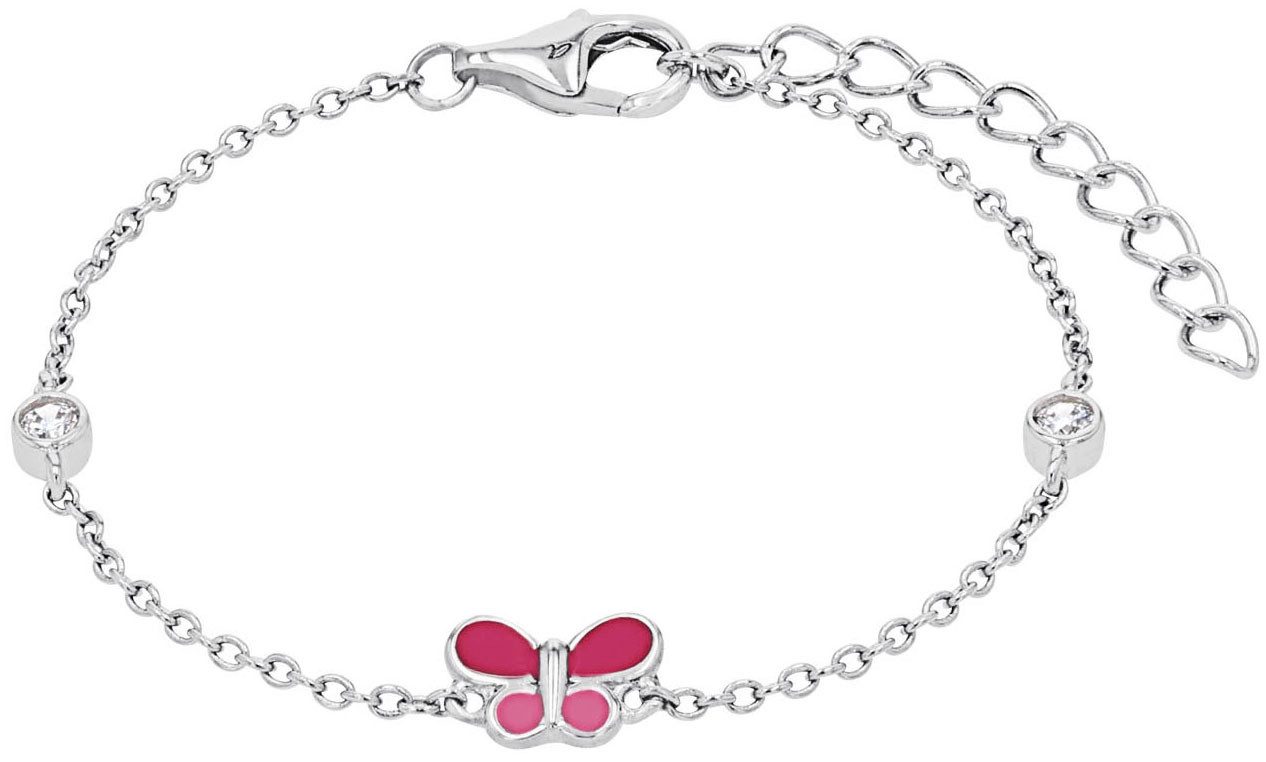 Prinzessin Lillifee Armband Schmetterling, 2037949, mit Zirkonia (synth) und Emaille
