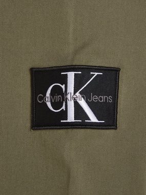 Calvin Klein Jeans Langarmhemd MONOLOGO BADGE RELAXED SHIRT