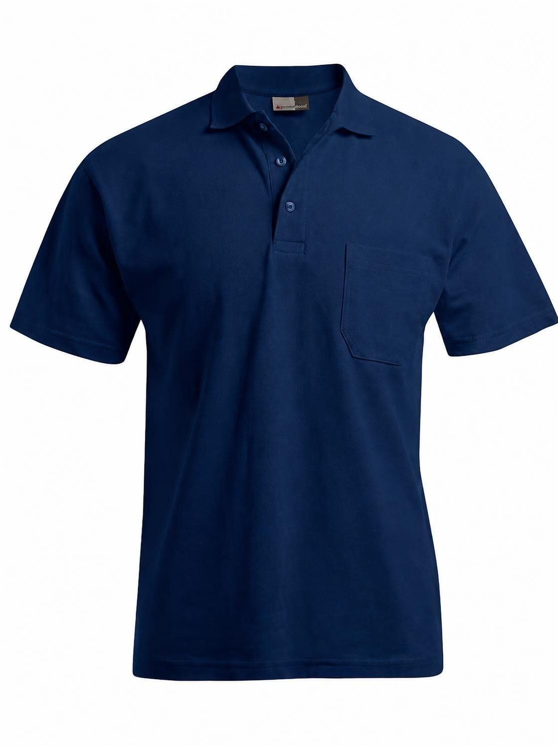 Promodoro Poloshirt Herren Heavy Poloshirt Pocket Piqué-Material
