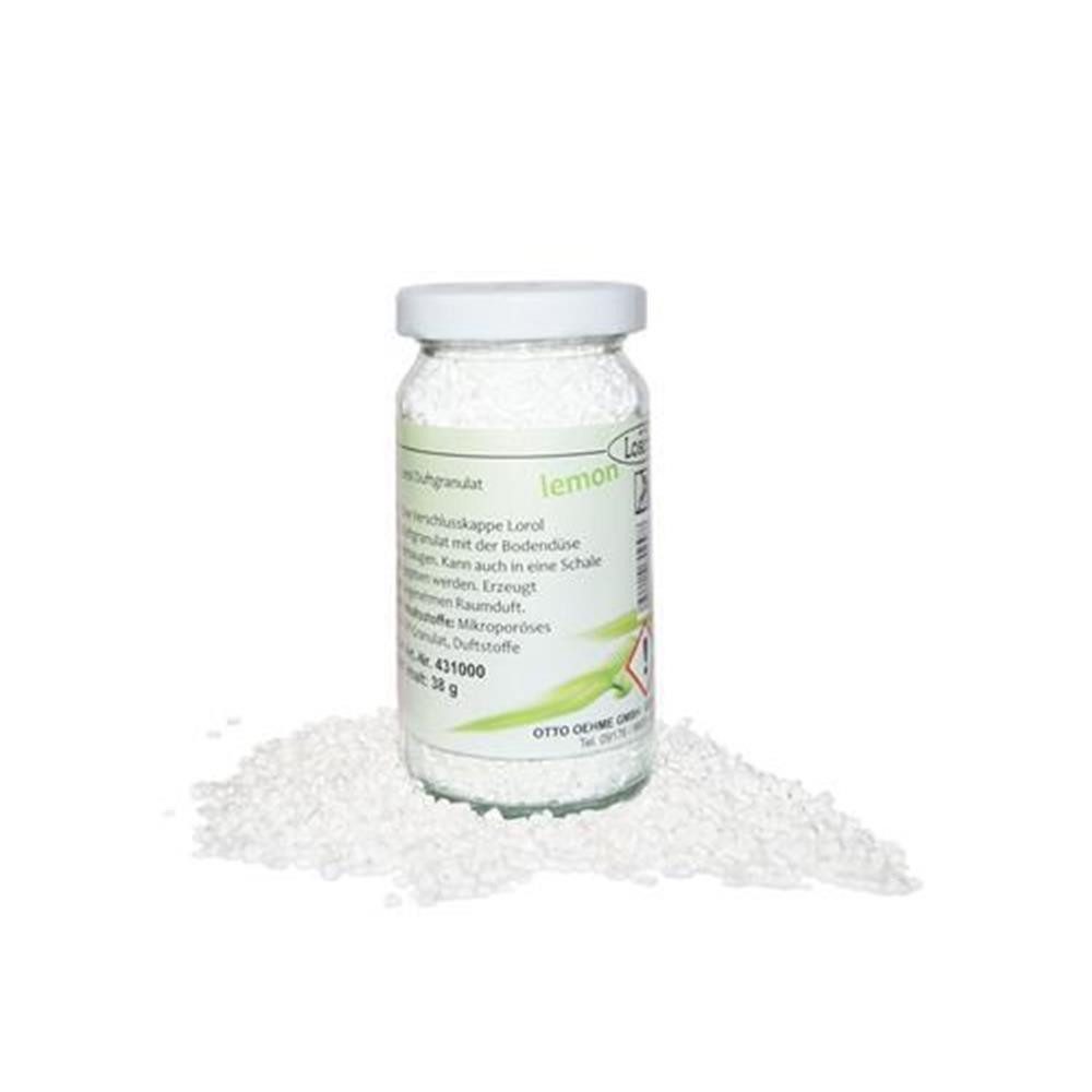 Lorito Lorol Duftgranulat Lemon 38 g - 200 ml Staubsaugerduft Duftperlen Staubsaugergranulat