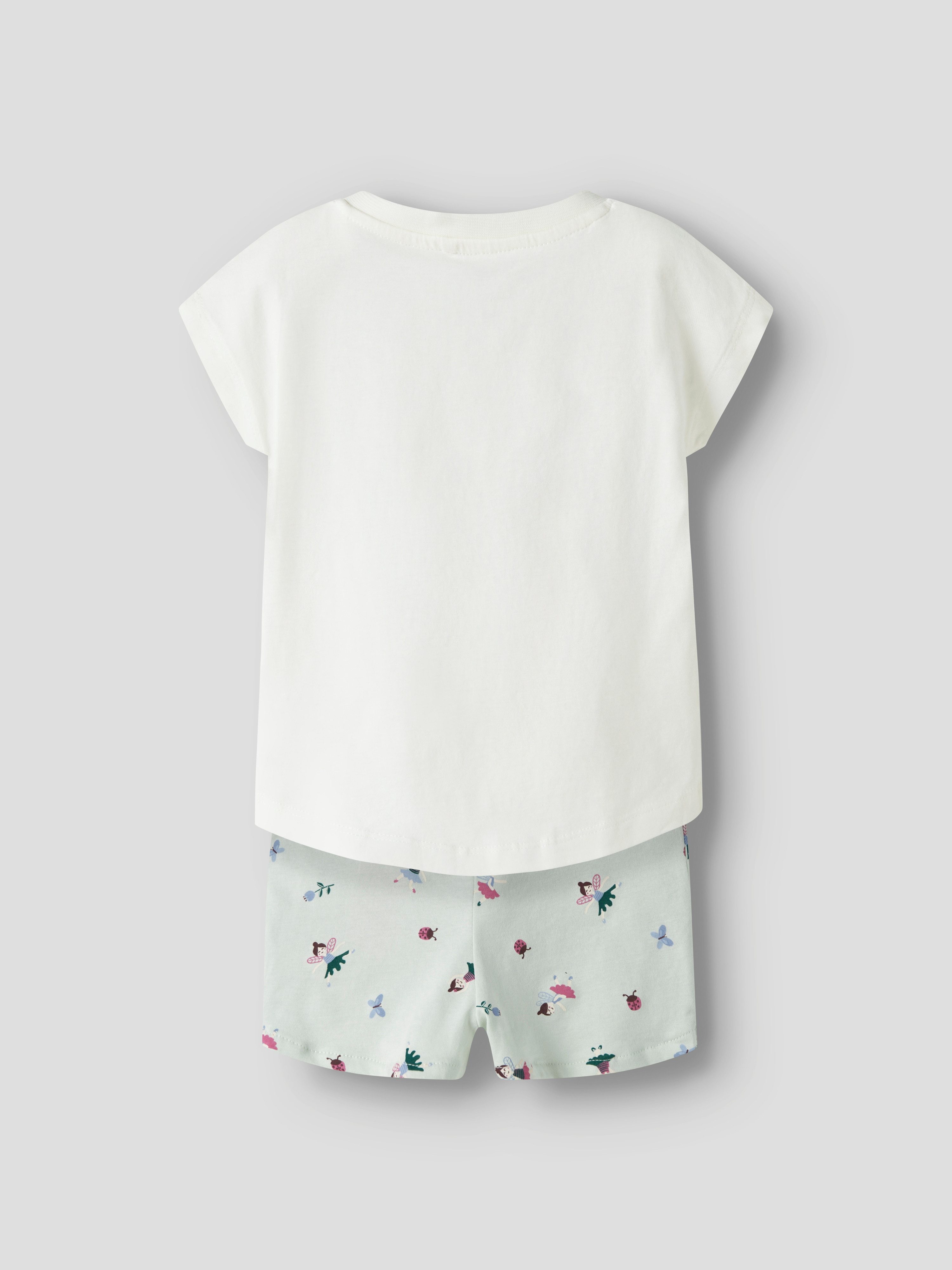 Name It Shorty NMFVIGEA CAPSL TOP SET (Set, 2 tlg) bestehend aus Shirt und Shorts