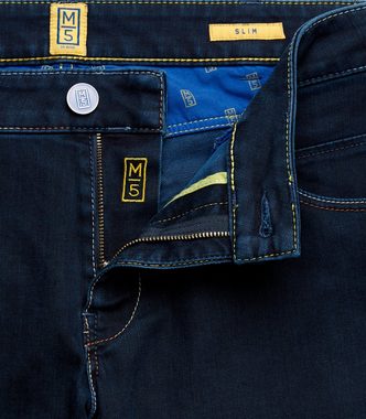 MEYER 5-Pocket-Jeans MEYER M5 SLIM deep blue 361-9-6206.19