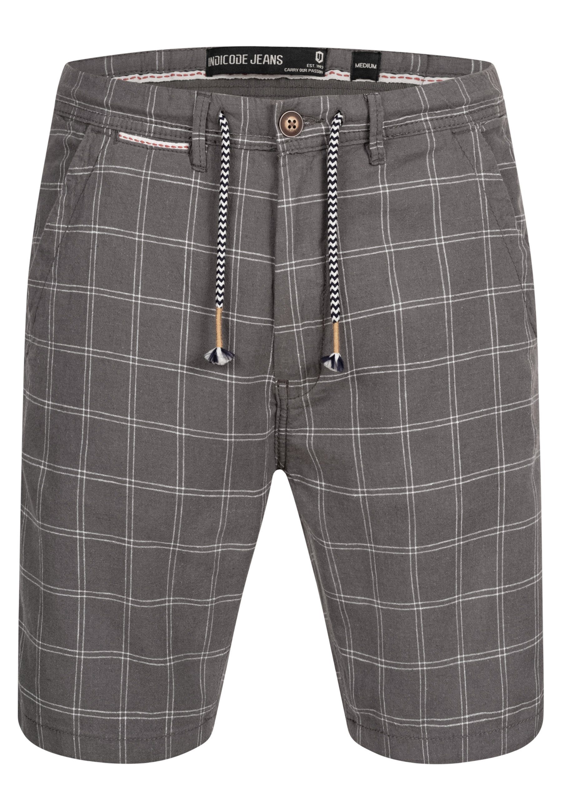 Indicode Chinoshorts Corvallis aus einem angenehmen günstig online kaufen