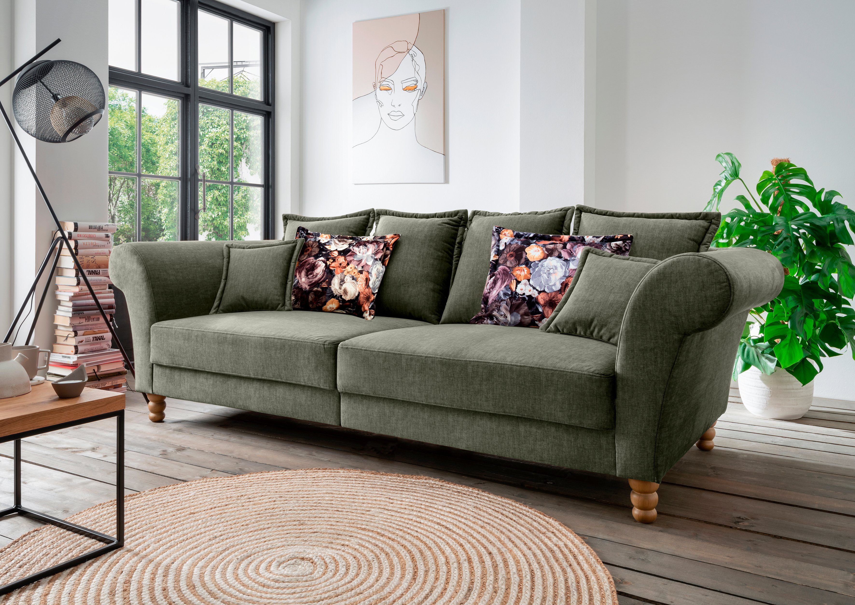 Home affaire Big-Sofa Tassilo Mega Sofa günstig online kaufen