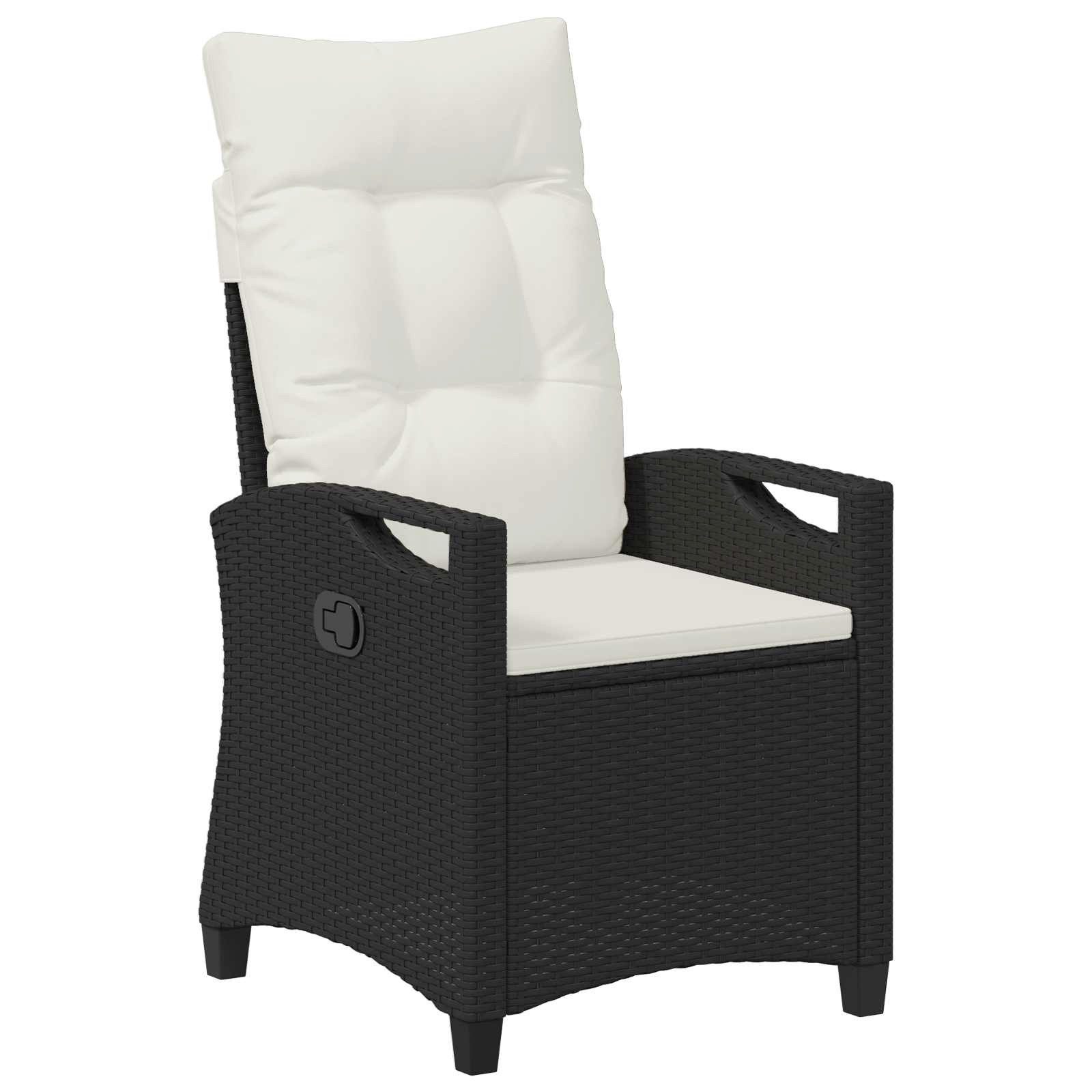 vidaXL Gartenstuhl Liegestühle für den Garten 56 x 60 x 112 cm Stahl (1 St)