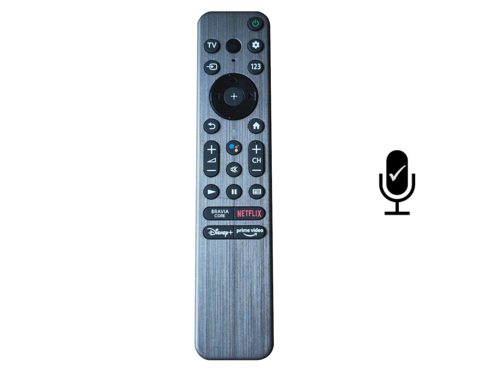 azurano Ersatz für SONY RMF-TX900U Fernbedienung (RMF-TX900U, 101368511, VOICE Remote, backlight, SONY)