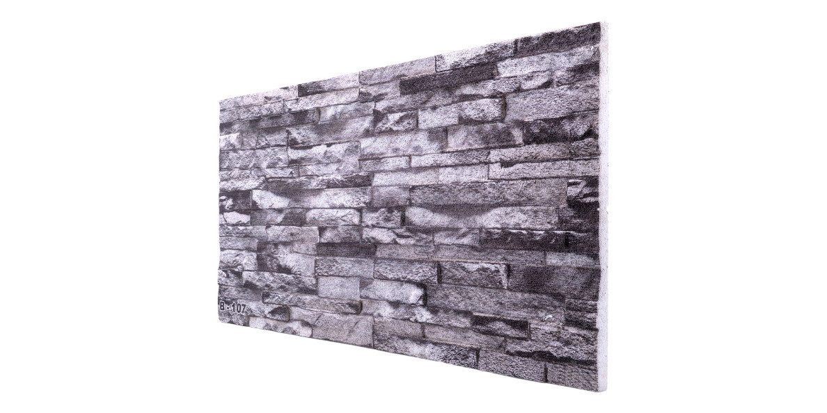 CaddeBuy 3D Wandpaneel Wandverkleidung Steinoptik Backstein EPS Styropor B-107, (13-tlg)