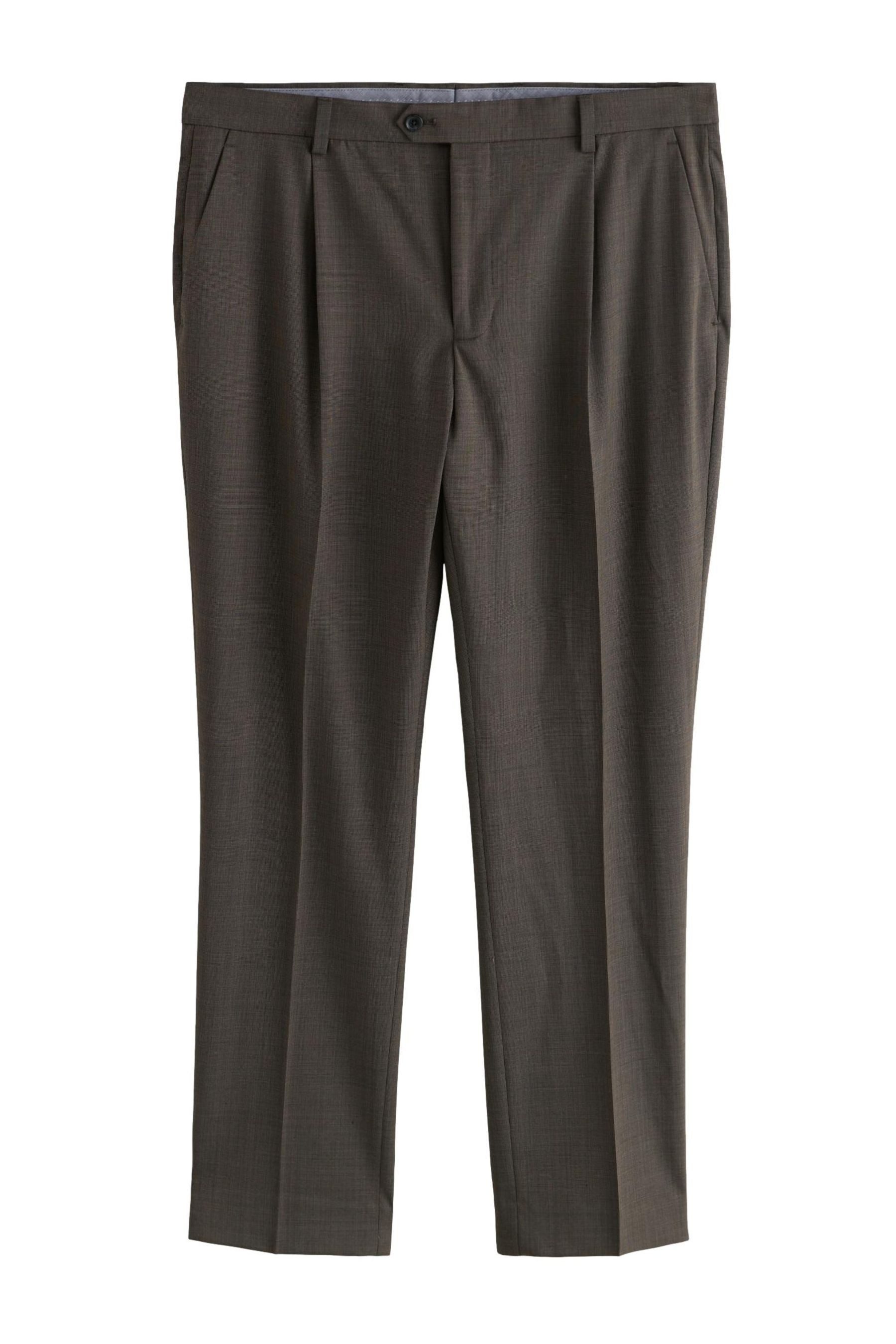 Anzughose N. Premium Strukturierte Tailored Fit Anzughose