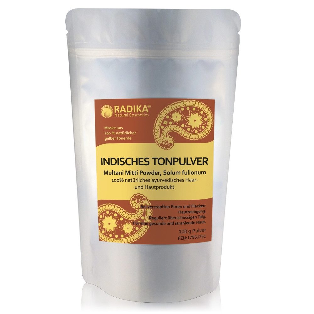 BIOHERBA R Pflege-Set Indisches Tonpulver Solum Fullonum 100g