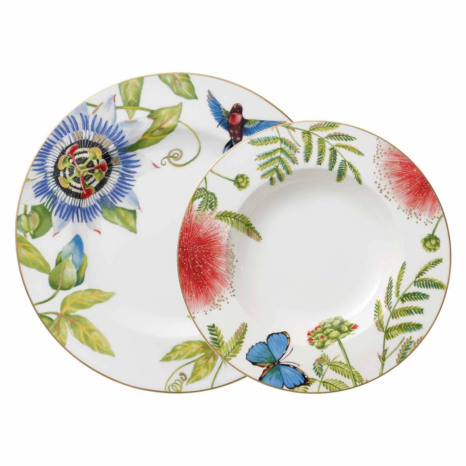Villeroy & Boch Tafelservice Amazonia Tafelservice 12er Set (12-tlg), 6 Personen, Porzellan