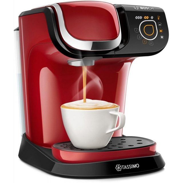 BOSCH Kapselmaschine TAS6503 Tassimo My Way 2 Kapsel-Automat rot