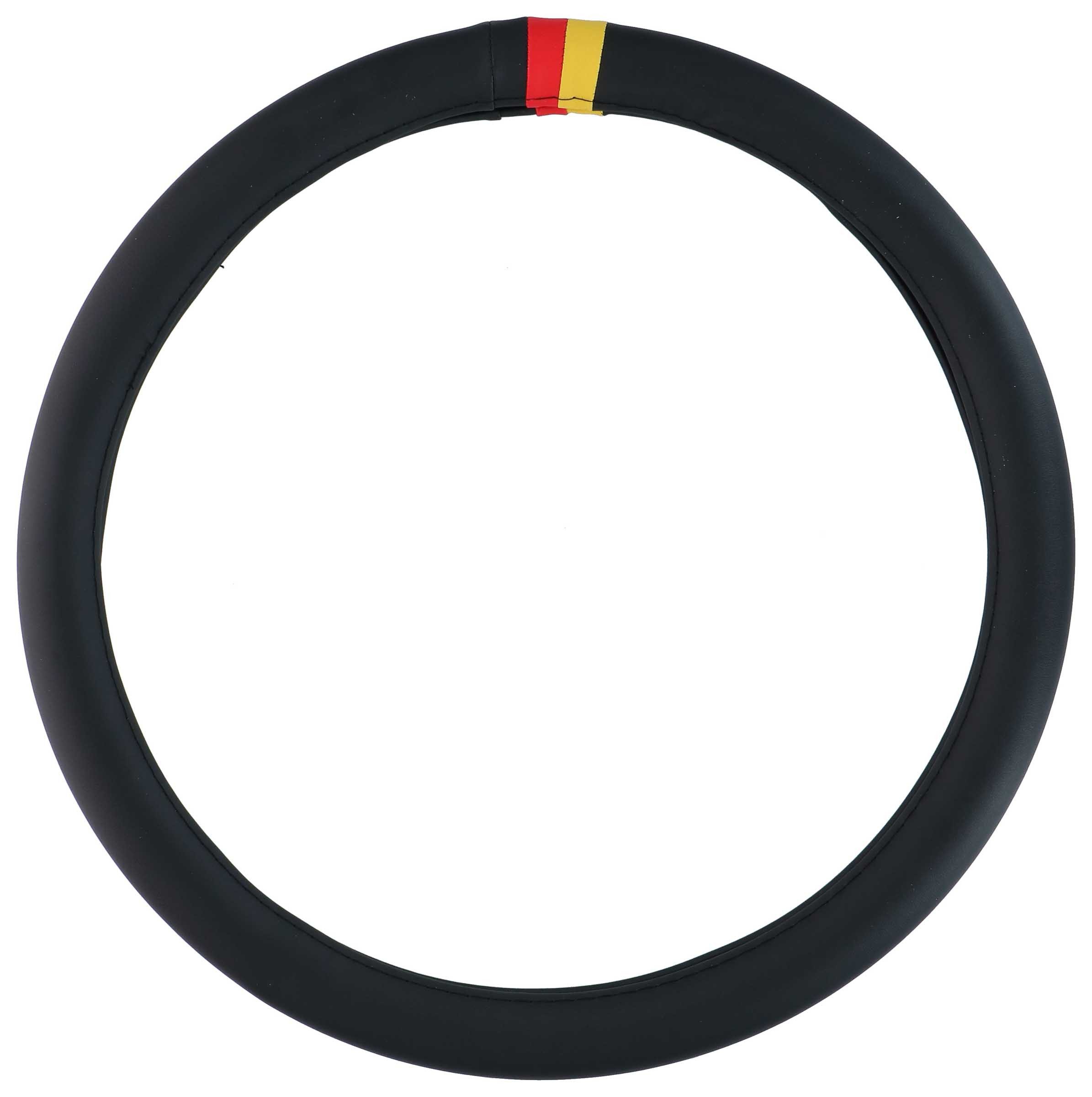 All Ride Lenkradbezug Lenkradüberzug, LKW Lenkradüberzug Kunstleder Ø ca. 44 - 46 cm