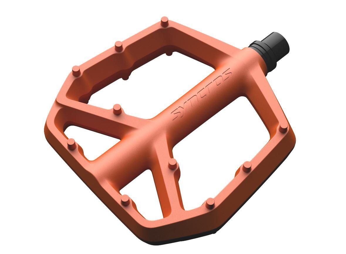 Syncros Fahrradpedale Syncros Squamisch III Flachpedale rot