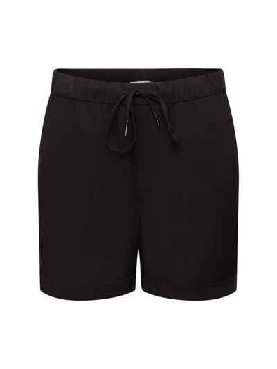 edc by Esprit Shorts Shorts aus TENCEL™ mit Bindegürtel (1-tlg)