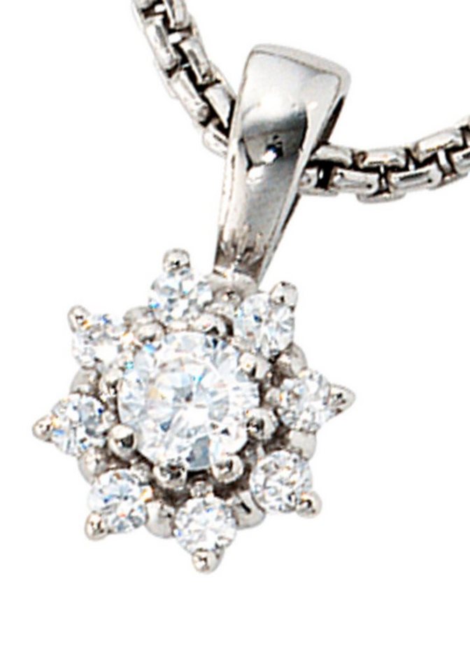 JOBO Kettenanhänger Anhänger mit Zirko... JOBO Kettenanhänger Anhänger mit Zirko...