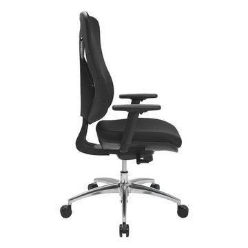 TOPSTAR Schreibtischstuhl Net Pro 100, mit Armlehnen, Bandscheibensitz und hoher Rückenlehne