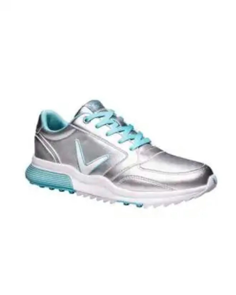 Callaway Callaway Golfschuh Aurora Silber-Blau Spikeless Damen Golfschuh