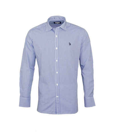 U.S. Polo Assn Langarmhemd Hemd Popline Langarmhemd Button Down Shirt