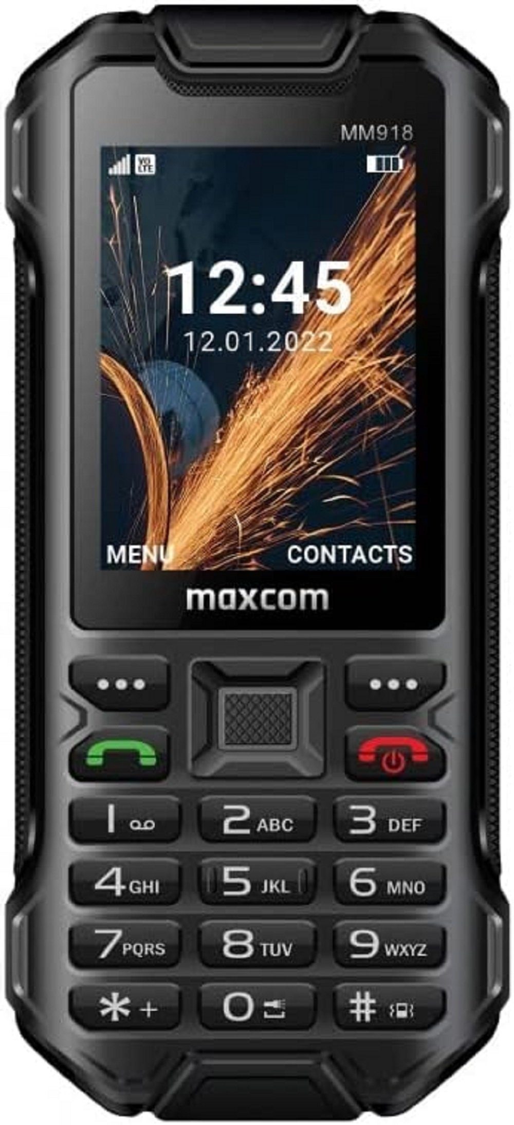 Robustes Maxcom-Telefon 4G MM918 Strong VoLTE Seniorenhandy