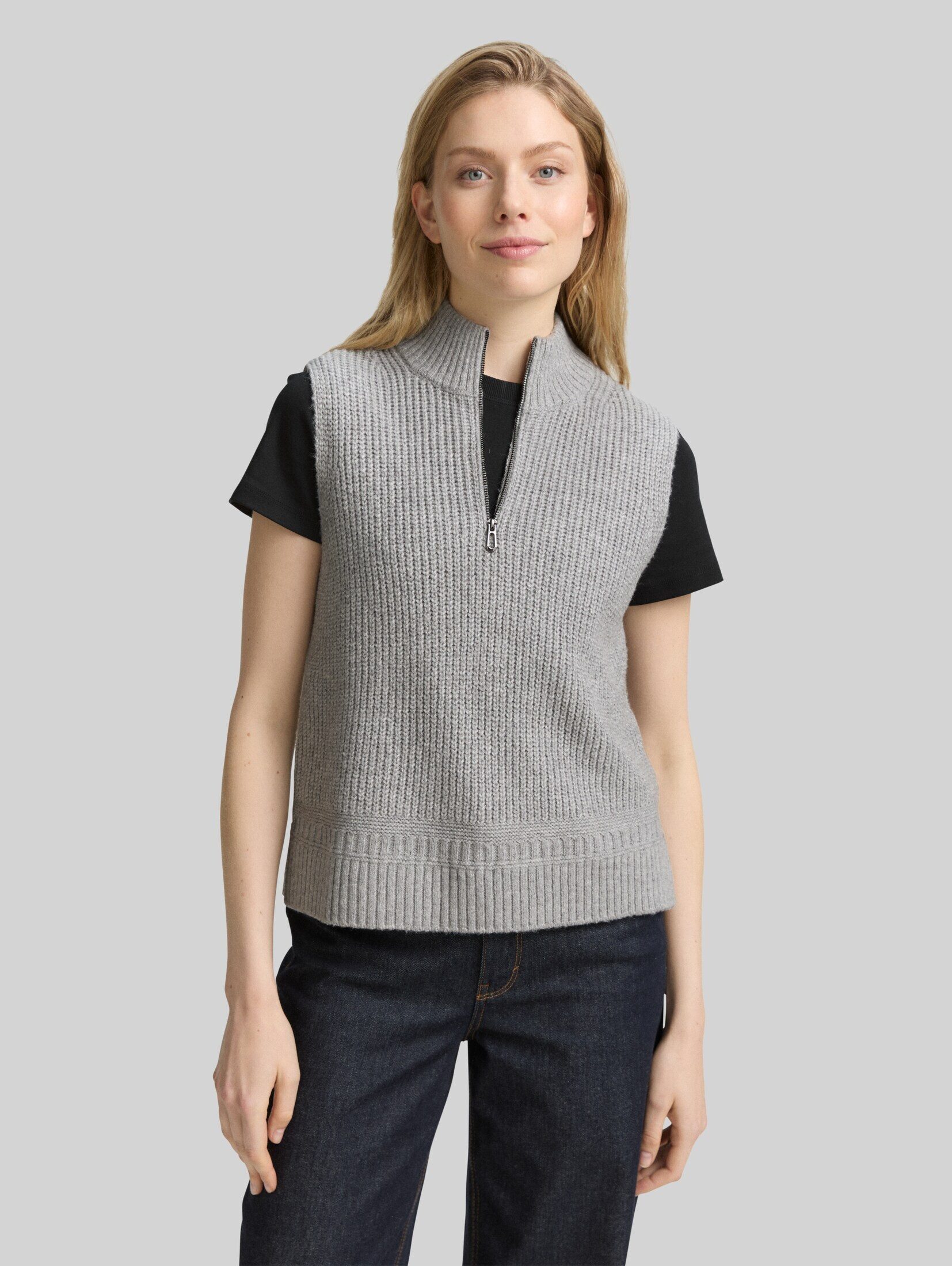 TOM TAILOR Strickpullover Pullover & Strickjacken Troyer Pullunder