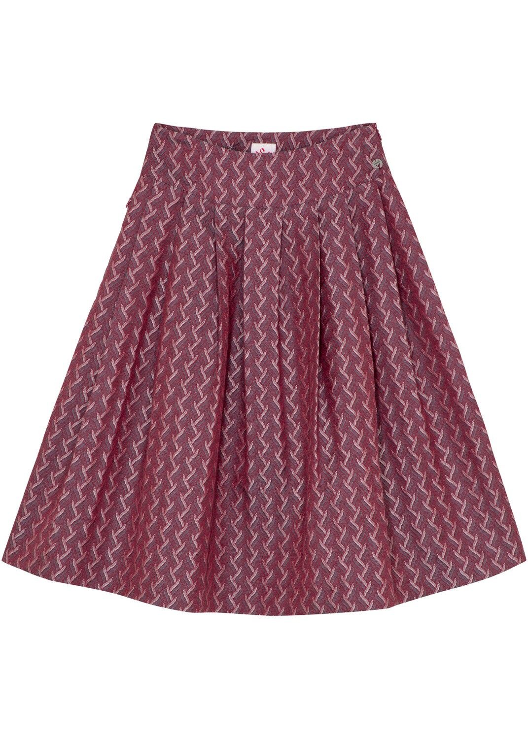 Spieth & Wensky Trachtenrock Midi Jacquardrock Ferne