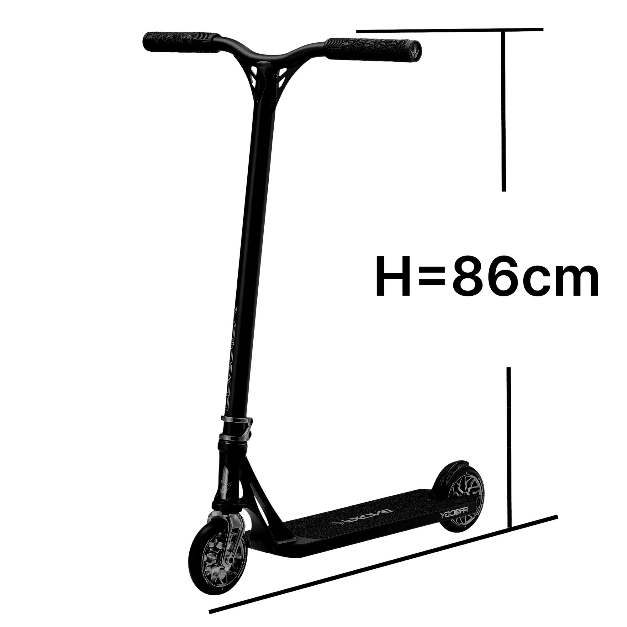 Blunt Stuntscooter Blunt Prodigy X One Complete Stunt-Scooter H=86cm Park Silber